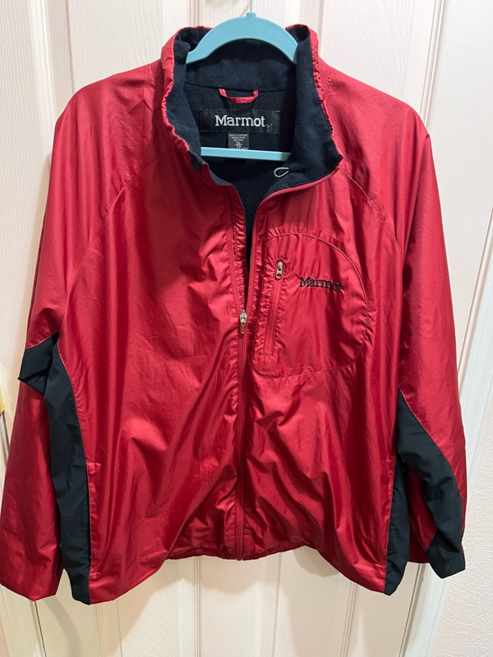 Marmot Red and Black Lightweight Men's Jacket